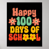 100e schooldag 100 schooldagen poster (Voorkant)