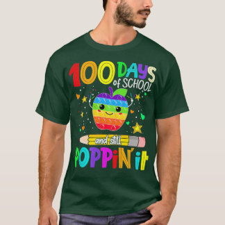 100e schooldag en nog steeds met een maaltijd t-shirt