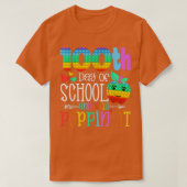 100e schooldag en nog steeds poppinx27 t-shirt (Design voorkant)