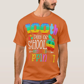 100e schooldag en nog steeds poppinx27 t-shirt