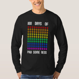 100e schooldag met een paar snelkufjes t-shirt