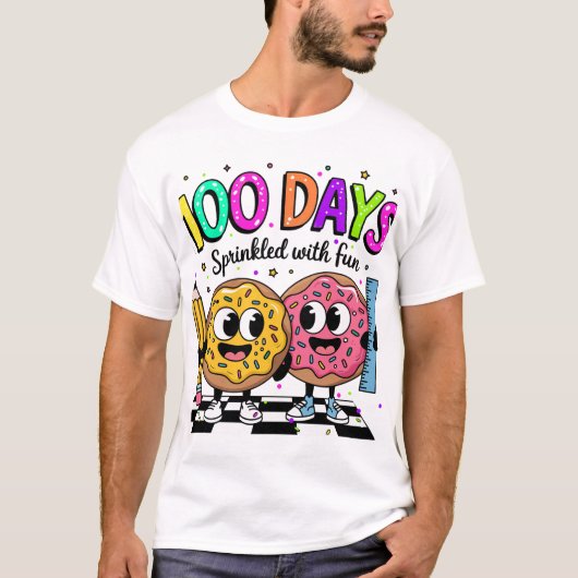 100e schooldag t-shirt (Voorkant)
