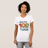 100e schooldag t-shirt (Voorkant volledig)