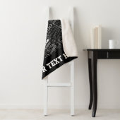100e speciaal gepersonaliseerd monogram voor de ge sherpa deken (In situ)