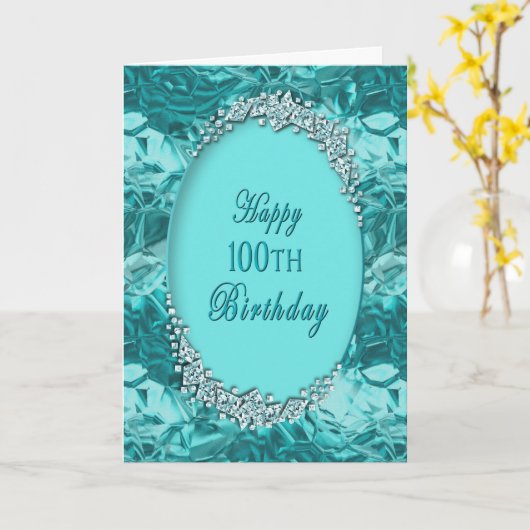 100e TWEEDE DAG - BLAUWE ICE - REETING - Kaart (Gele Bloem)