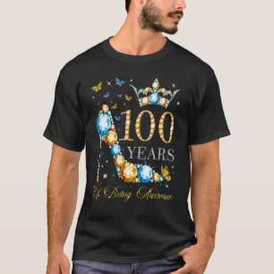 100e verjaardag 100 jaar Geweldige 100 jaar T-shirt