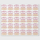 100e. Verjaardag Cadeaupapier (Vlak)