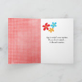 100e verjaardag Daisy Kaart (Binnen)