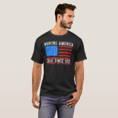 100e verjaardag die Amerika geweldig maakt sinds 1 T-shirt (Voorkant volledig)