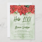 100e Verjaardag Feest Kerstbloemen Bloemen Bloemen Kaart (Voorkant)