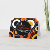 100e verjaardag Geometrische cirkels honderdjarig Kaart (Voorkant)