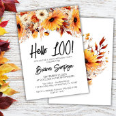 100e verjaardag Herfst Floral Kaart