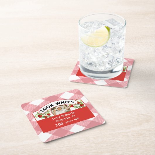 100e verjaardag - kartonnen onderzetters (Insitu)