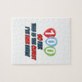 100e verjaardag legpuzzel (Horizontaal)