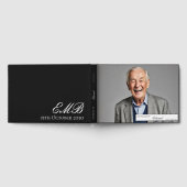 100e verjaardag Mannelijke fotoElegant gastenboek (Volledig)