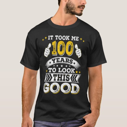 100e verjaardag nam me 100 jaar oude verjaardag Gr T-shirt (Voorkant)