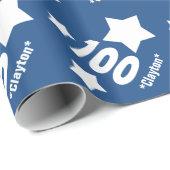 100e verjaardag of een jaar feestelijk 2 cadeaupapier (Rol Hoek)