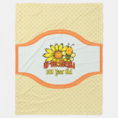 100e verjaardag - Ongelooflijk op 100 jaar oud Fleece Deken (Voorkant)