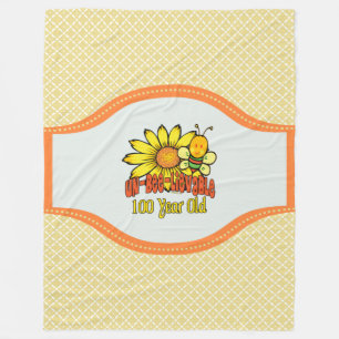 100e verjaardag - Ongelooflijk op 100 jaar oud Fleece Deken