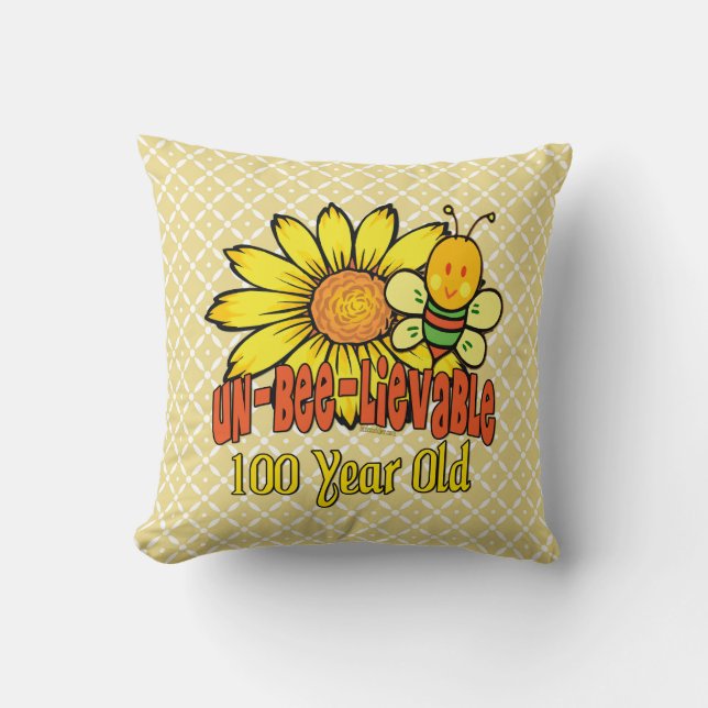 100e verjaardag - Ongelooflijk op 100 jaar oud Kussen (Voorkant)
