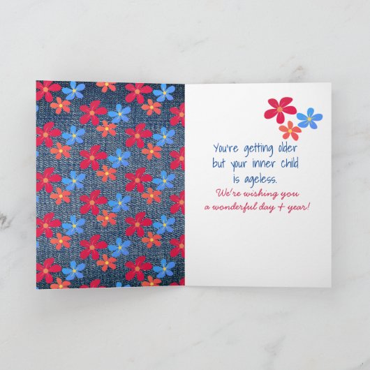 100e verjaardag op Denemarken Kaart (Binnen)