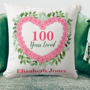 100e verjaardag piloot - 100 jaar vol design kussen