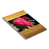 100e verjaardag Rhododendron Guest Book Notitieboek (Rechterzijde)