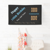 100e verjaardag spandoek (Insitu)