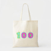 100e verjaardag tote bag (Voorkant)