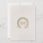 100e verjaardag Uitnodiging Art Nieuw bij Mucha (Achterkant)