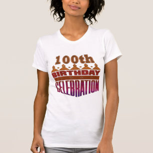 100e verjaardag van de feestdag t-shirt