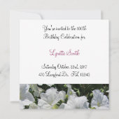 100e verjaardag van de geboorte kaart (Achterkant)