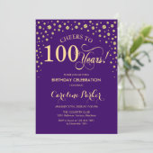100e verjaardag van de uitnodiging tot het indiene (Staand voorkant)