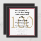 100e verjaardag van de verjaardag van de verjaarda kaart (Voorkant / Achterkant)