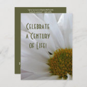 100e verjaardag van de viering van de geboorte-Dai Kaart (Voorkant / Achterkant)