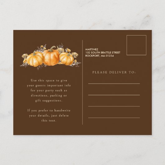 100e verjaardag verrassingsfeest rustieke boho pom uitnodiging briefkaart (Achterkant)