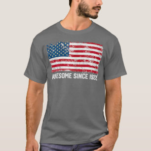 100e verjaardag, vs , Geweldige sinds 1922 T-shirt
