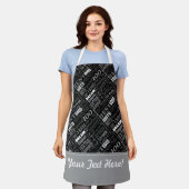 100e verjaardagsfeestje gepersonaliseerde geschenk schort (Gedragen)