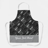 100e verjaardagsfeestje gepersonaliseerde geschenk schort (Voorkant)