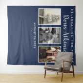 100e verjaardagsfotocollage backdrop banner wandkleed (In Situ (horizontaal))