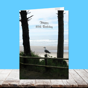 100e verjaardagskaarten kaart