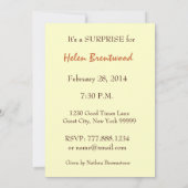 100e ZUIVERE goudbloem Kaart (Achterkant)