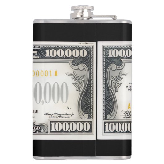 $100k heupfles (Achterkant)