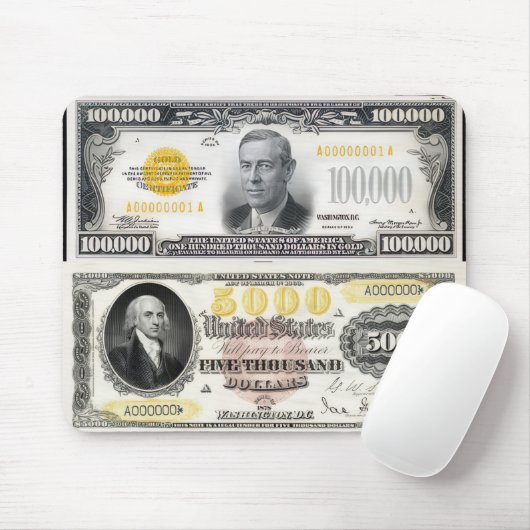 $100k muismat (Met muis)