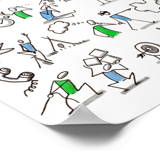 100Pictos Poster (Hoek)