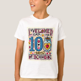 100ste Dag Celebration T-shirt - Fun School Milest