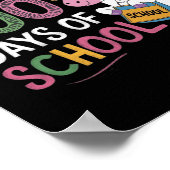 100ste dag Grappige Outfit Leraar & Student 10 Poster (Hoek)