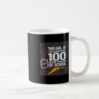 100ste dag grappige outfit voor meisjes 100 dagen koffiemok