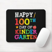100ste dag kleuterschool, 100ste schooldag muismat (Met muis)