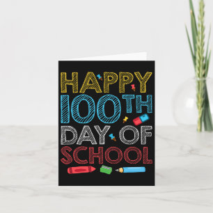 100ste dag leerling 100 dagen kaart